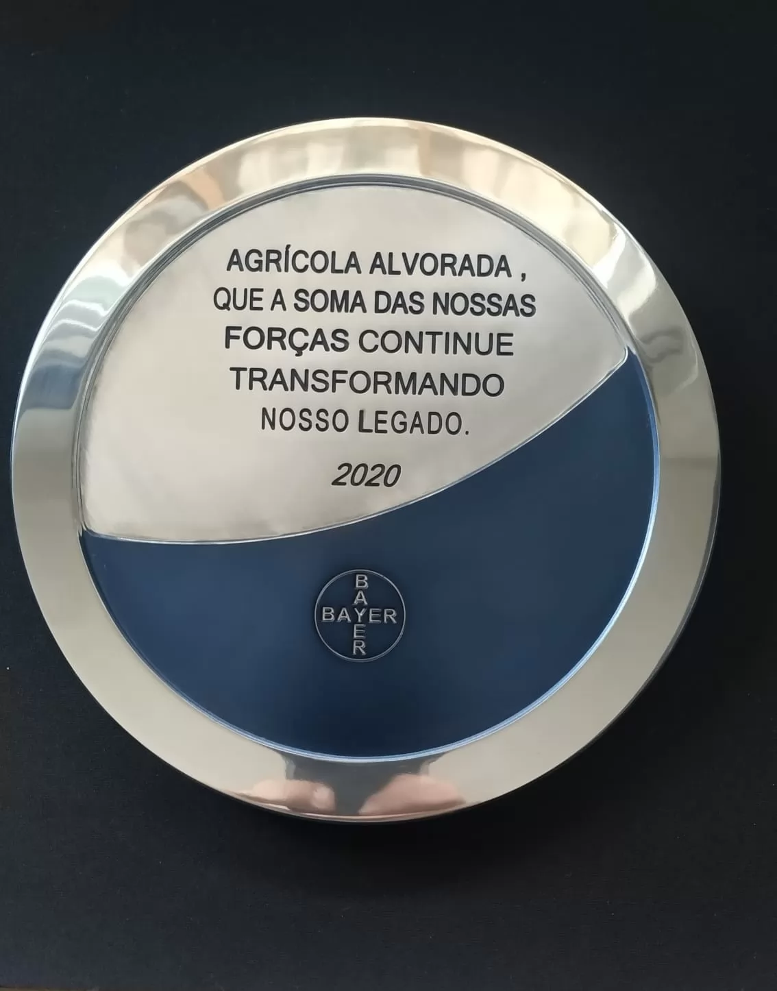 Placa de Homenagem